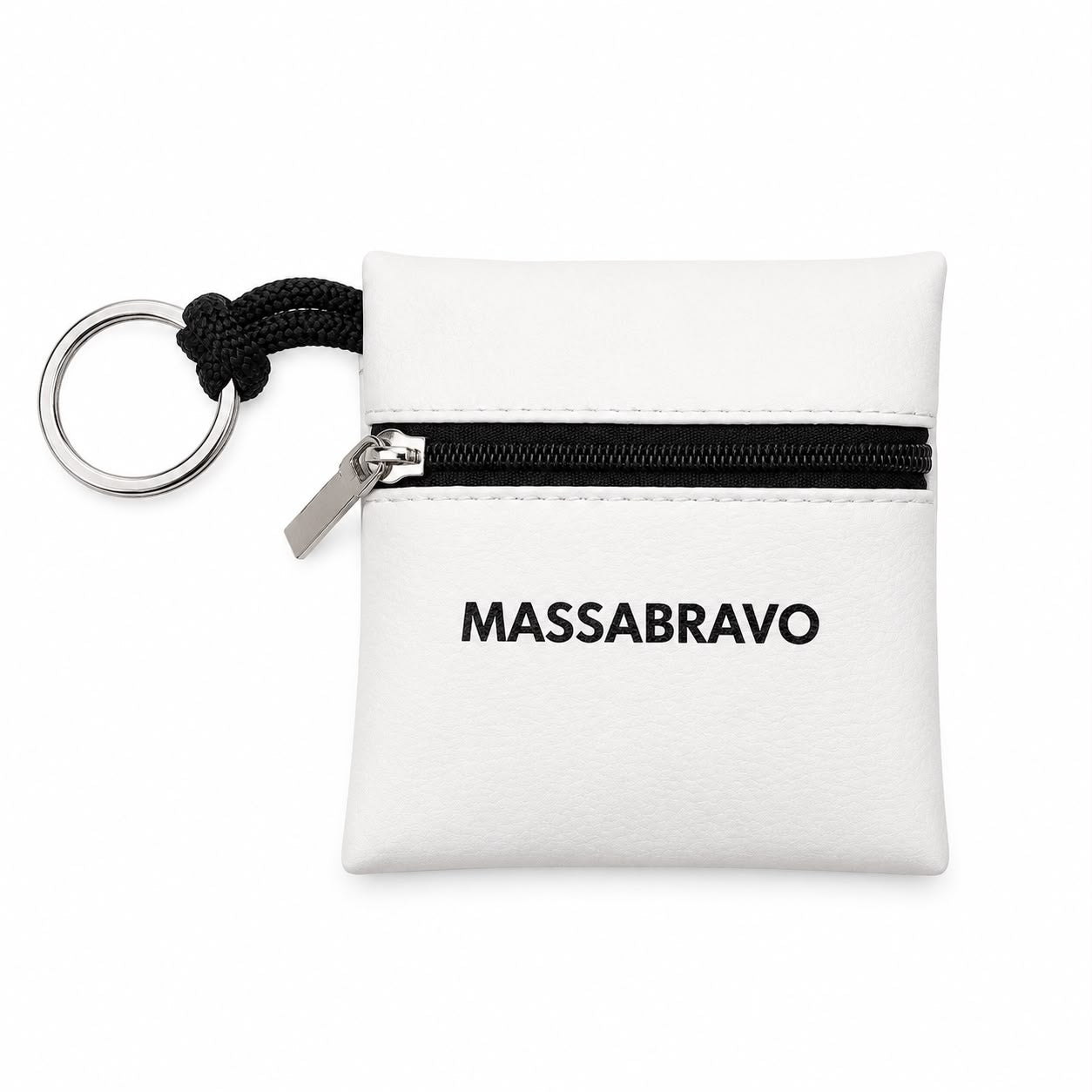 Portachiavi Portamonete Bianco