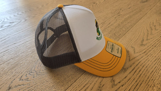 Cappellino Trucker White/Yellow/Grey