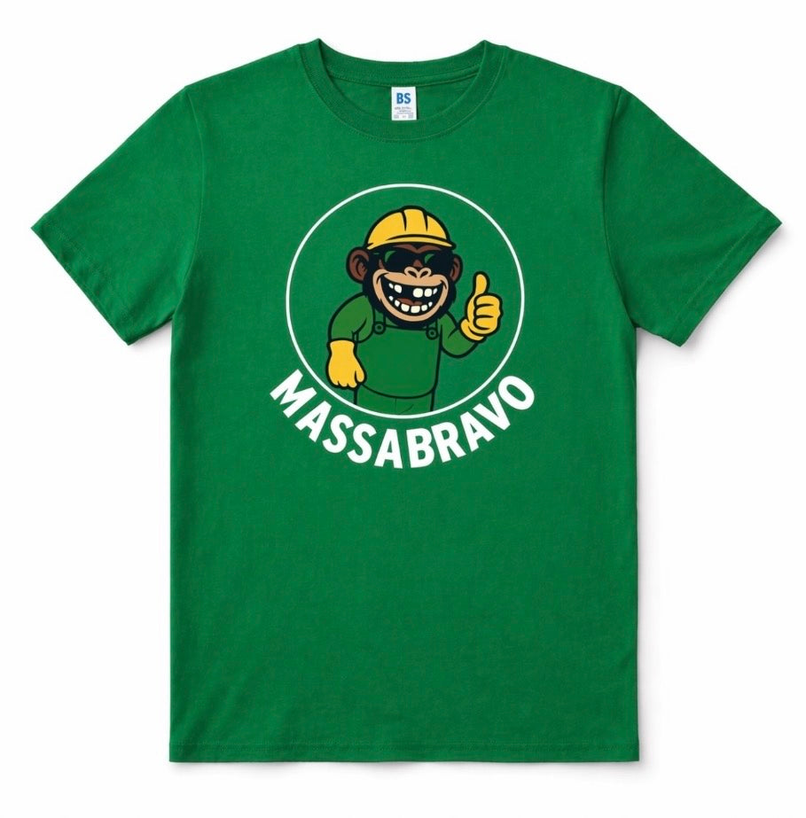 T-shirt Verde UOMO con stampa