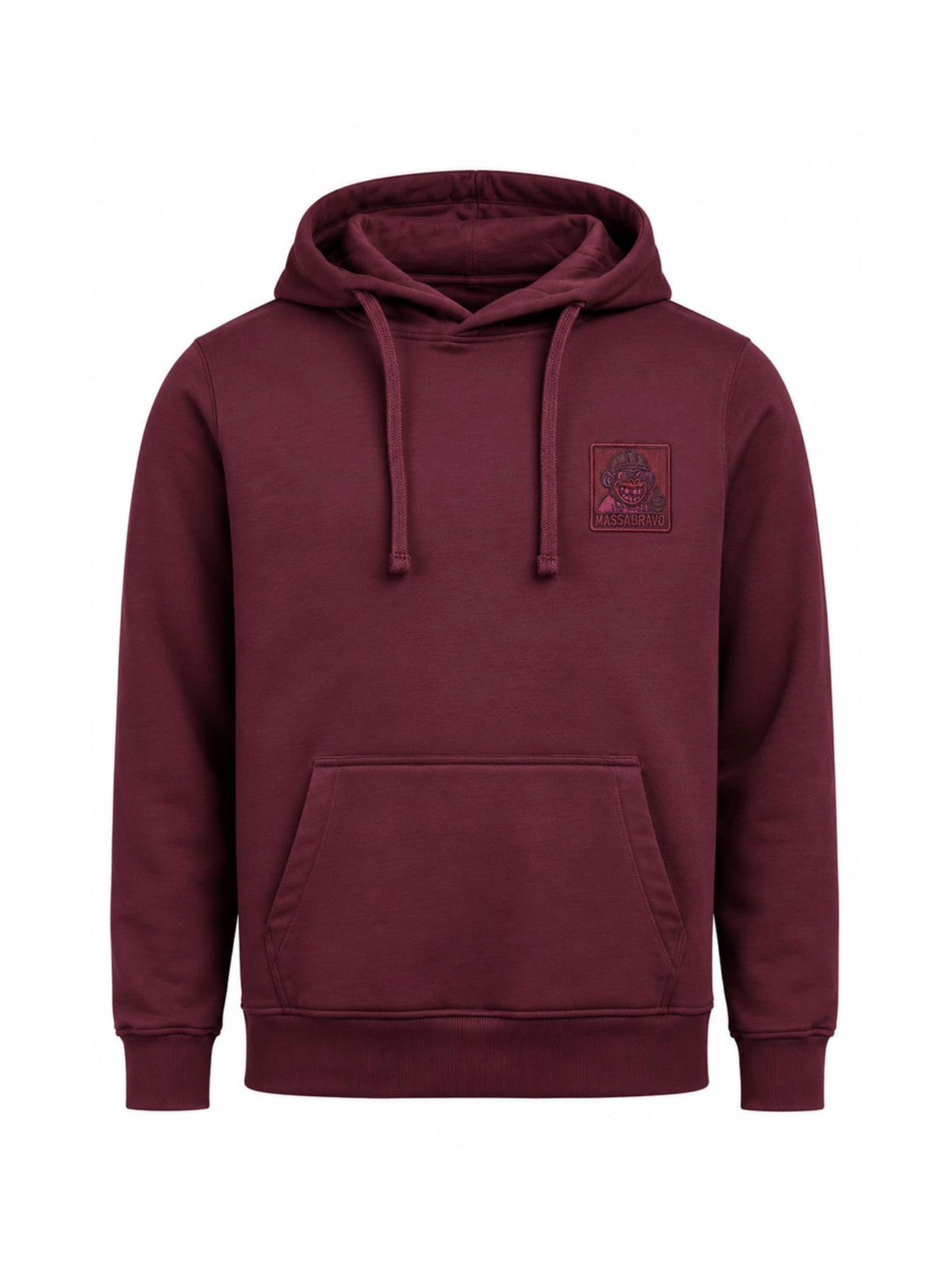 Felpa Patch Bordeaux