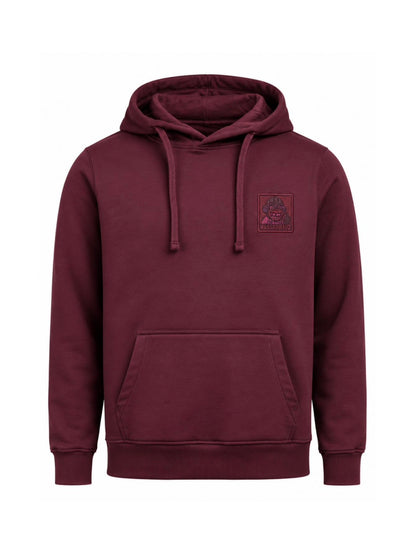 Felpa Patch Bordeaux