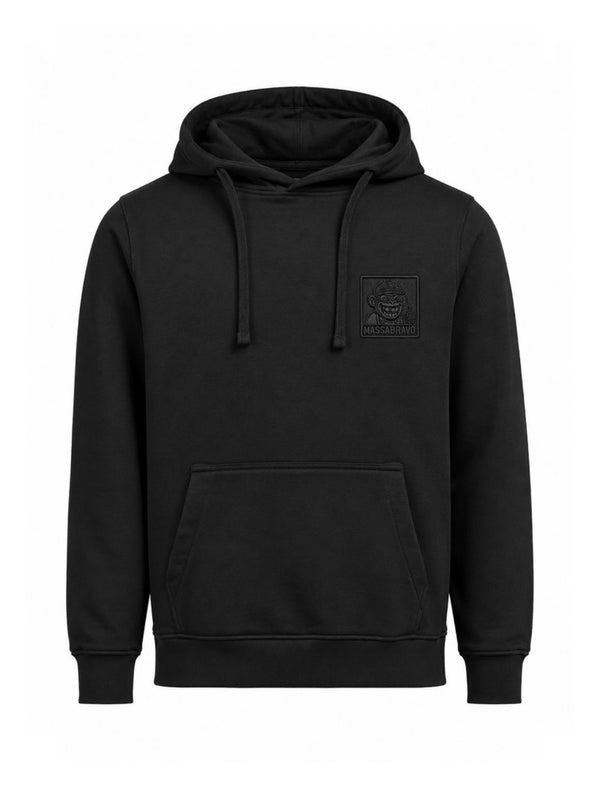 Felpa Patch Nera