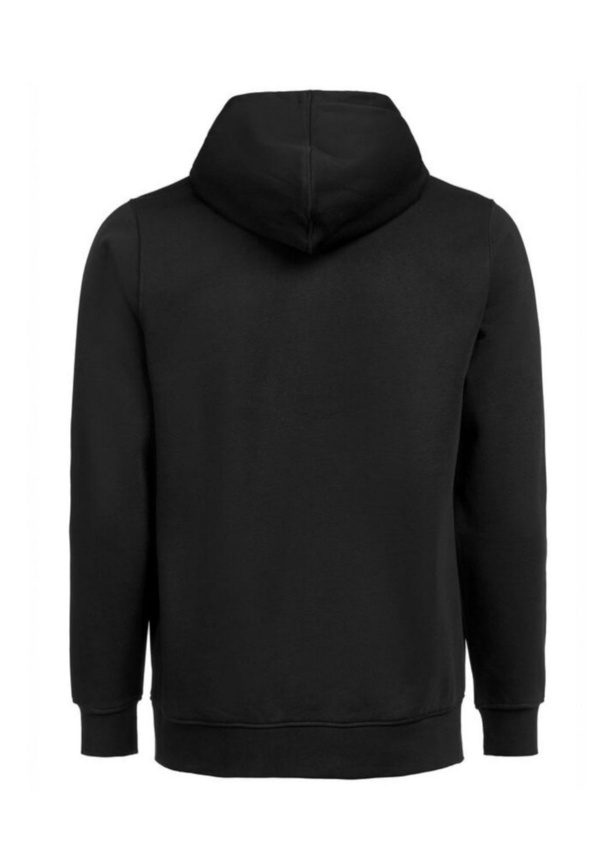 Felpa Zip Patch Nera