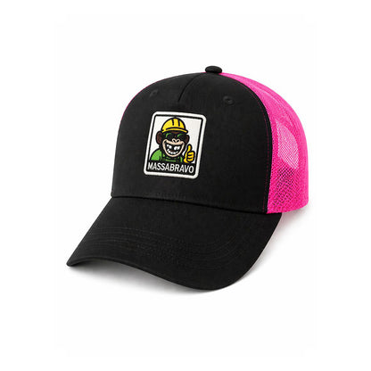Cappellino Trucker Black/Pink