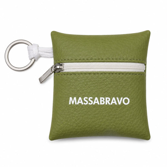 Portachiavi Portamonete Verde Oliva