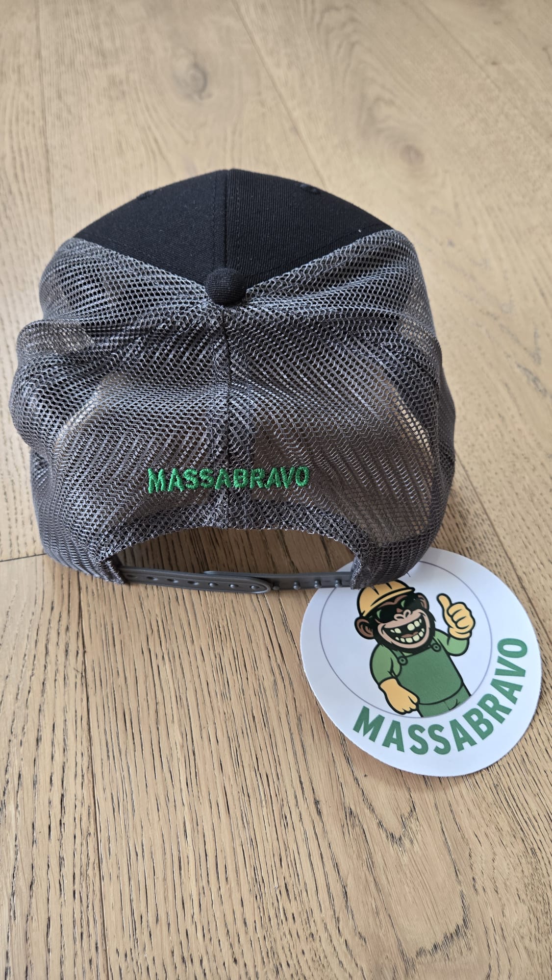 Cappellino Tracker Black/Grey