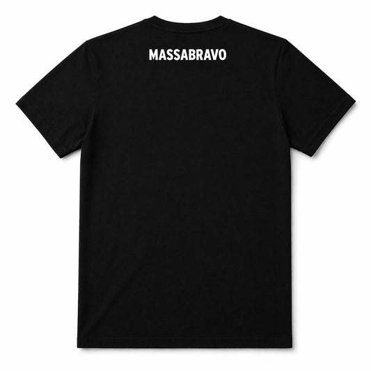 T-shirt Nera UOMO con stampa
