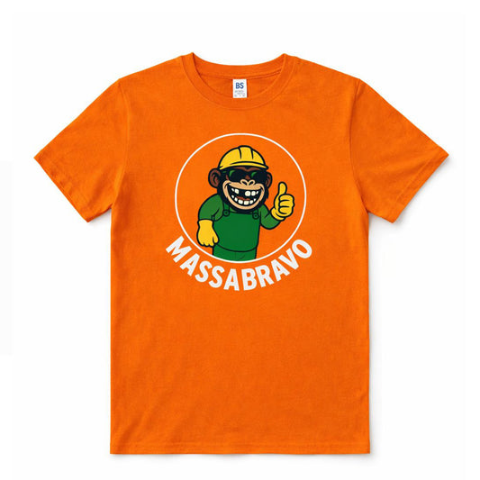T-shirt Arancione UOMO con stampa