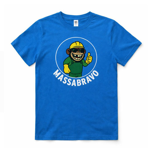T-shirt Azzurro UOMO con stampa