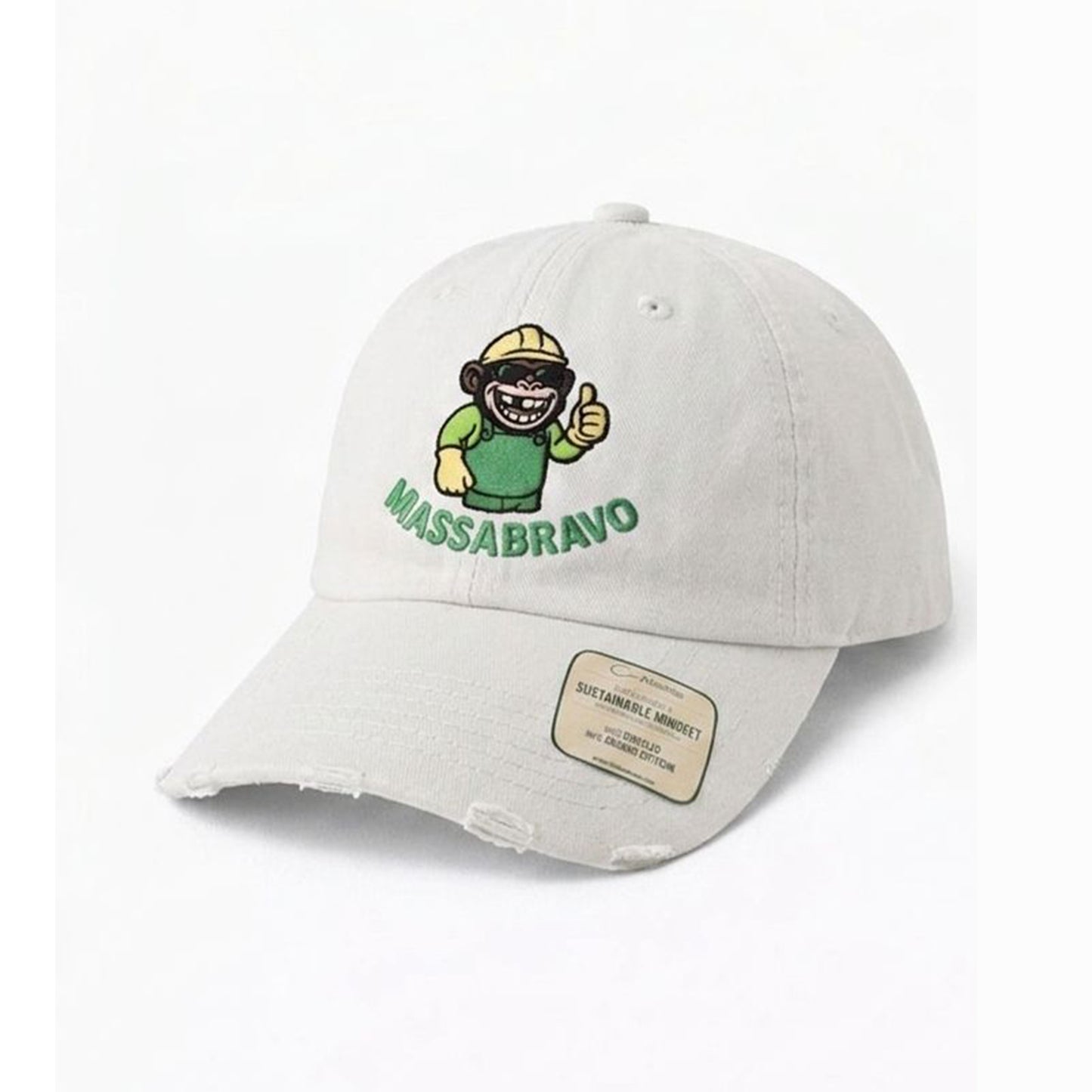 Cappellino Vintage White