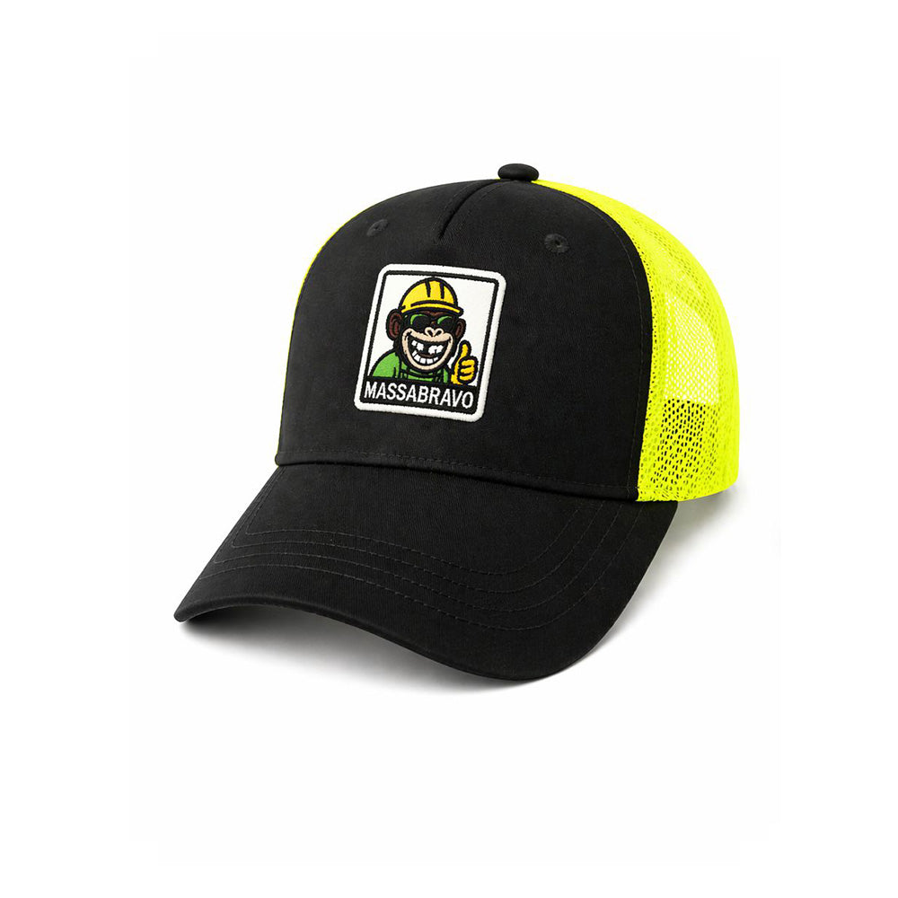 Cappellino Trucker Black/Lime