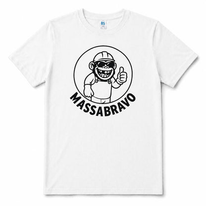 T-shirt bianca UOMO con stampa