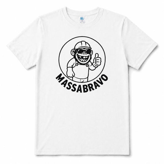 T-shirt bianca UOMO con stampa