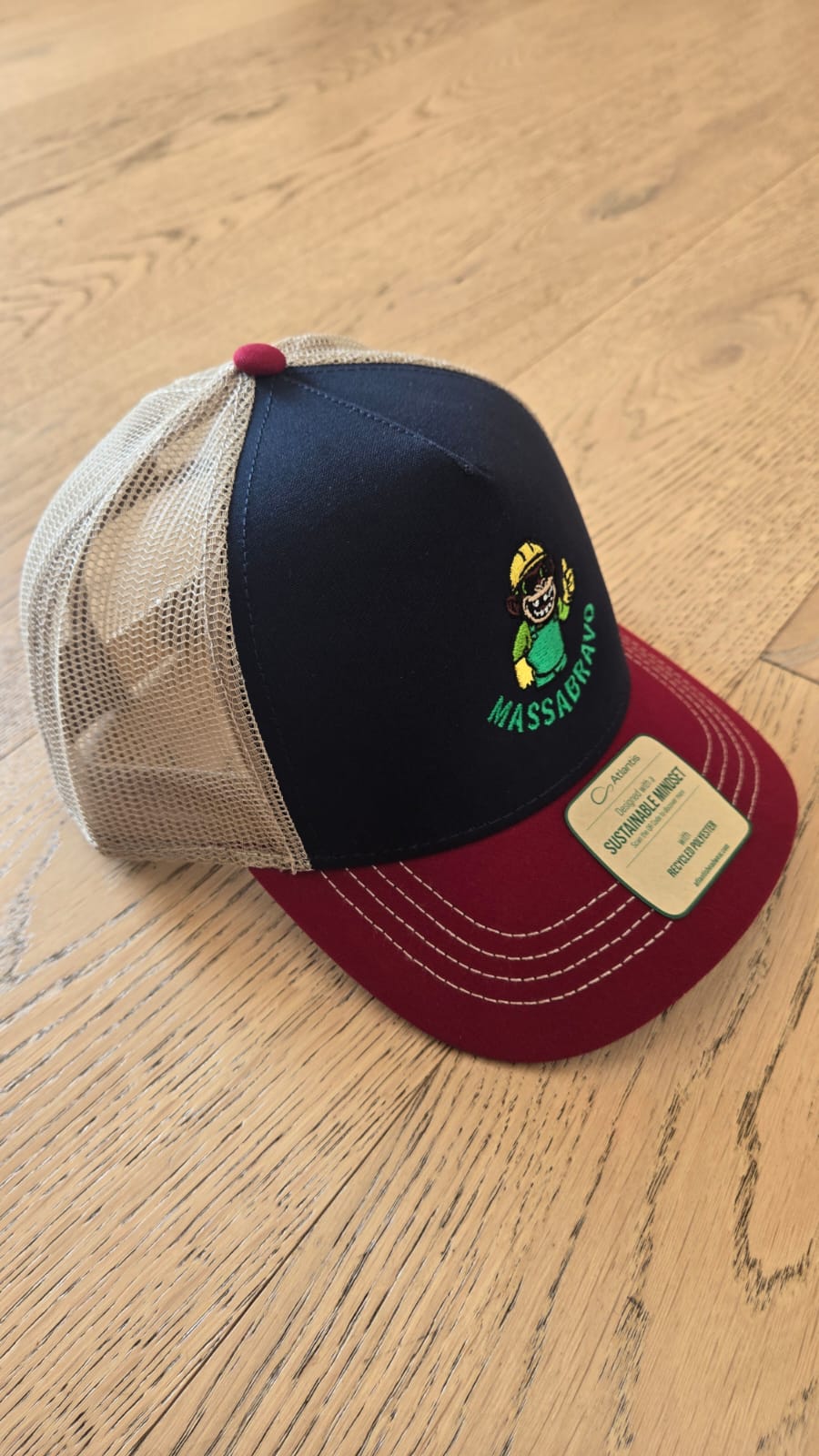 Cappellino Trucker Navy/Red/Khaki