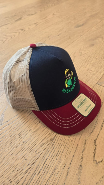 Cappellino Trucker Navy/Red/Khaki