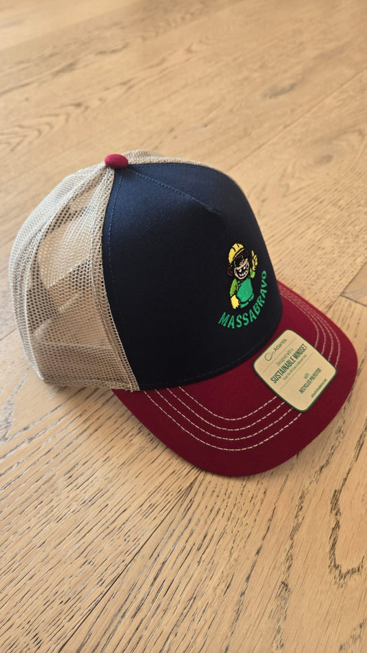 Cappellino Trucker Navy/Red/Khaki