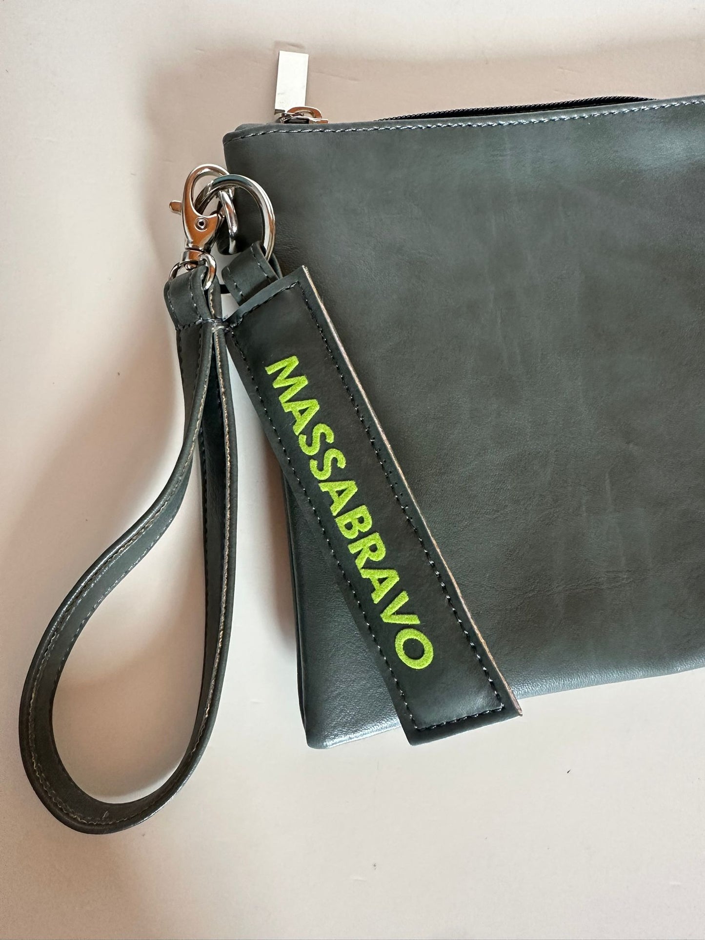 Pochette Verde con laccio