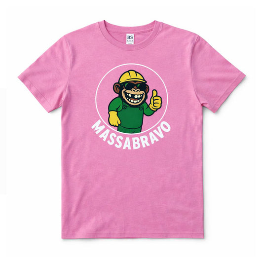 T-shirt Rosa UOMO con stampa