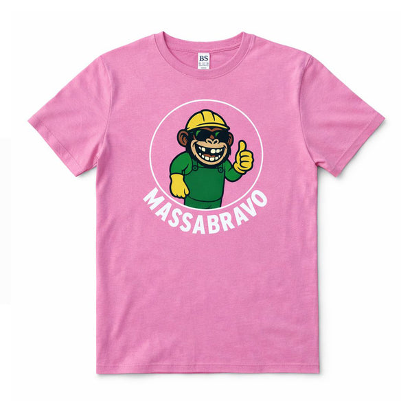 T-shirt Rosa UOMO con stampa